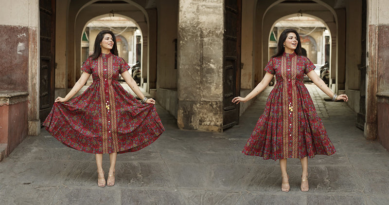 Long cotton dresses summer clearance