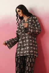 (Pre-Order) Pure Cotton Hand Block Printed Farshi Kurta Set