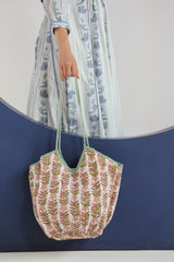 Willow Quilted Boho Tote Bag