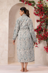 Persian Mughal Printed Reversible Quilted Robes