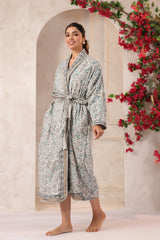 Persian Mughal Printed Reversible Quilted Robes