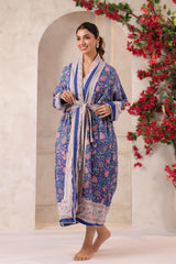 Morni Bagh  Printed Reversible Quilted Robes