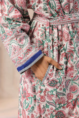 Morni Bagh  Printed Reversible Quilted Robes