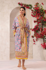 Basanti Printed Reversible Quilted Robes