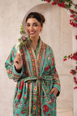 Gulbagh Robe Printed Reversible Quilted Robes