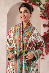 Gulbagh Robe Printed Reversible Quilted Robes