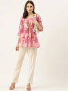 Pink Printed Top