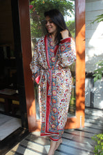 Ranibagh Quilted Reversible Robe