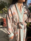 Santra Quilted Reversible Robe