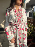 Kashmiri Quilted Reversible Robe