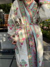 Bagheecha Floral Quilted Reversible Robe