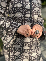 (Pre-Order) Pure Cotton Hand Block Printed Farshi Kurta Set