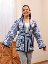Neelkanth Quilted Jacket with Pockets