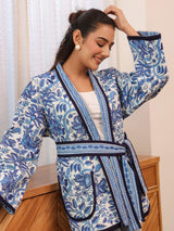 Neelkanth Quilted Jacket with Pockets