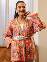 Orangerie Quilted Jacket with Pockets