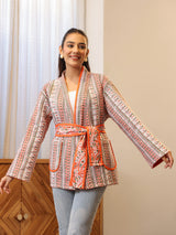 Orangerie Quilted Jacket with Pockets