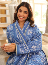 Neelkanth Quilted Reversible Robe