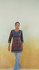 Red Printed Kurti with Side Slits