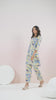 Yellow Cotton Printed Co-ord Set