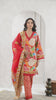 Red Printed Pakistani Suit Set
