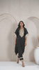 Black Lurex Kaftan, Inner and Palazzo Set