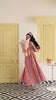 Sunset Bloom Cotton Cut-out dress