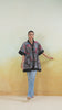 Indigo Patchwork Printed One Size Kaftan Top