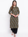 whl Cotton Katha Work Kurta