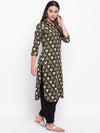 whl Cotton Katha Work Kurta