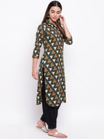 whl Cotton Katha Work Kurta