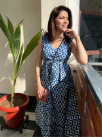Fab Indigo hand-block printed dress