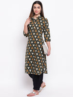 whl Cotton Katha Work Kurta