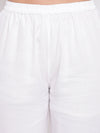 whl White Mirror lace Palazzo