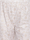whl Rayon Gold Print Kurti And Gharara Set