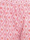 whl Peach Floral Printed Kurta-Palazzo Set
