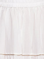 whl Pink Bandhani Kurta-Skirt Set
