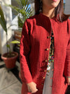 Cotton Quilted Reversible Free Size Coat