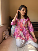 Pure Cotton Print Ethnic Cotton Top